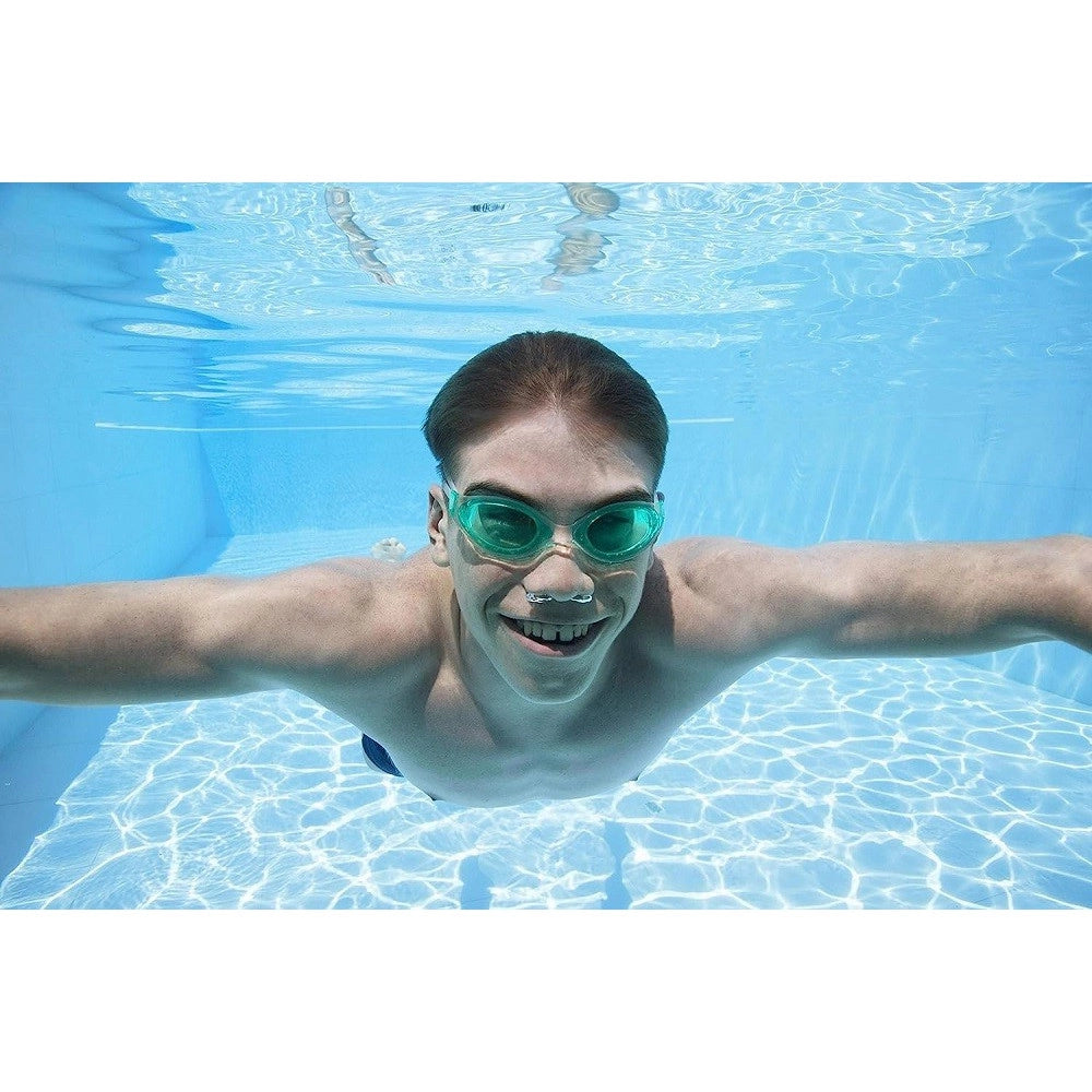 Trade Shop - Occhialini Nuoto Hydro Swim Ix-1400 14+anni Piscina Mare 3colori Assortiti 21077 -