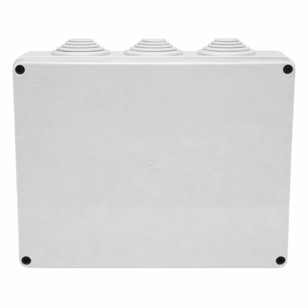 Cassetta di derivazione stagna ip65 con 12 passacavi marlanvil 010 240x190x90mm