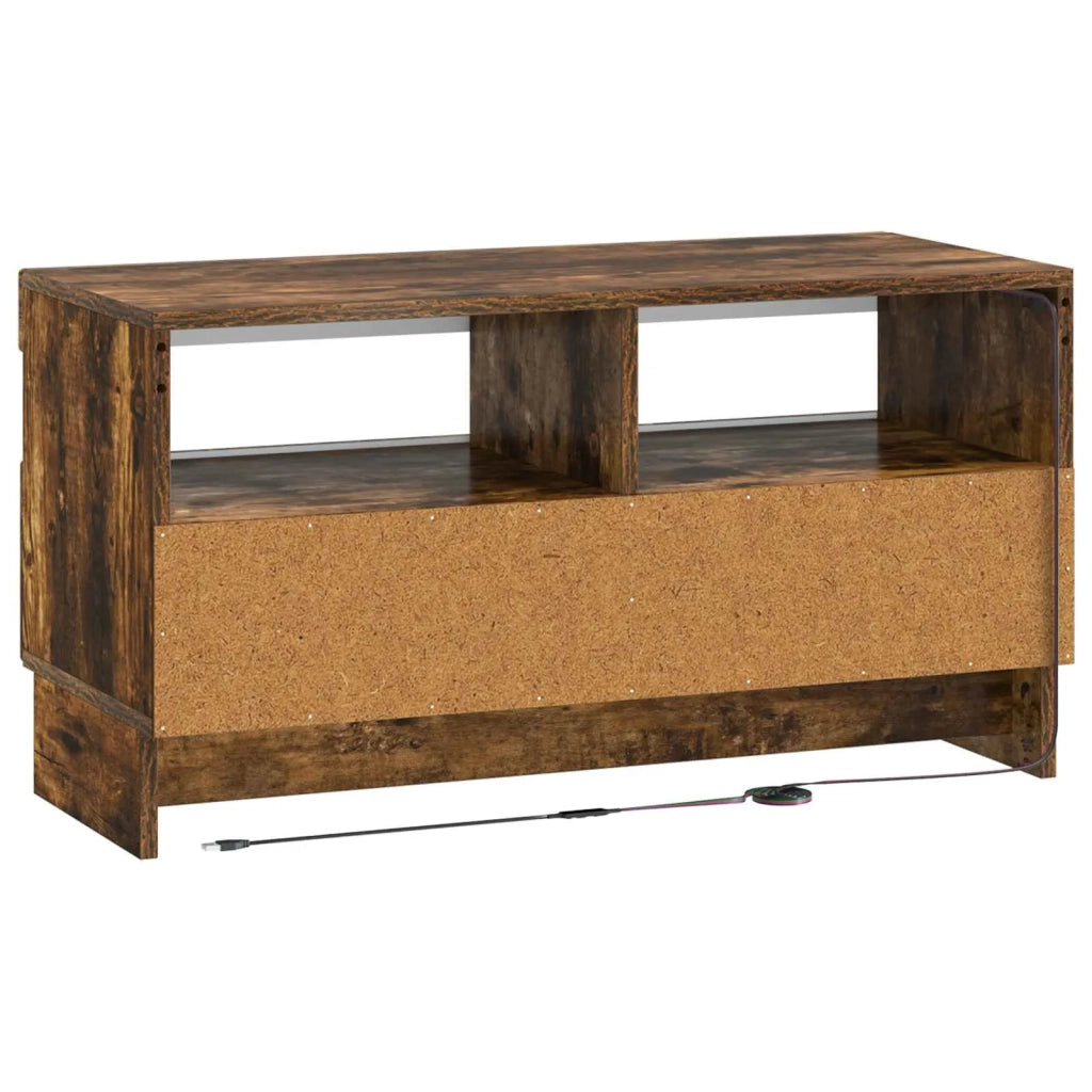 Mobile TV LED Rovere Fumo Legno ingegnerizzato 896120