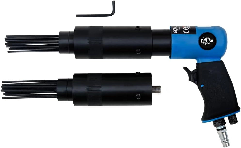 Tubo per Aria Compressa 20m 15 Bar Connettore 1/4' Ablatore ad Aghi 4000 U/min 260 l/min