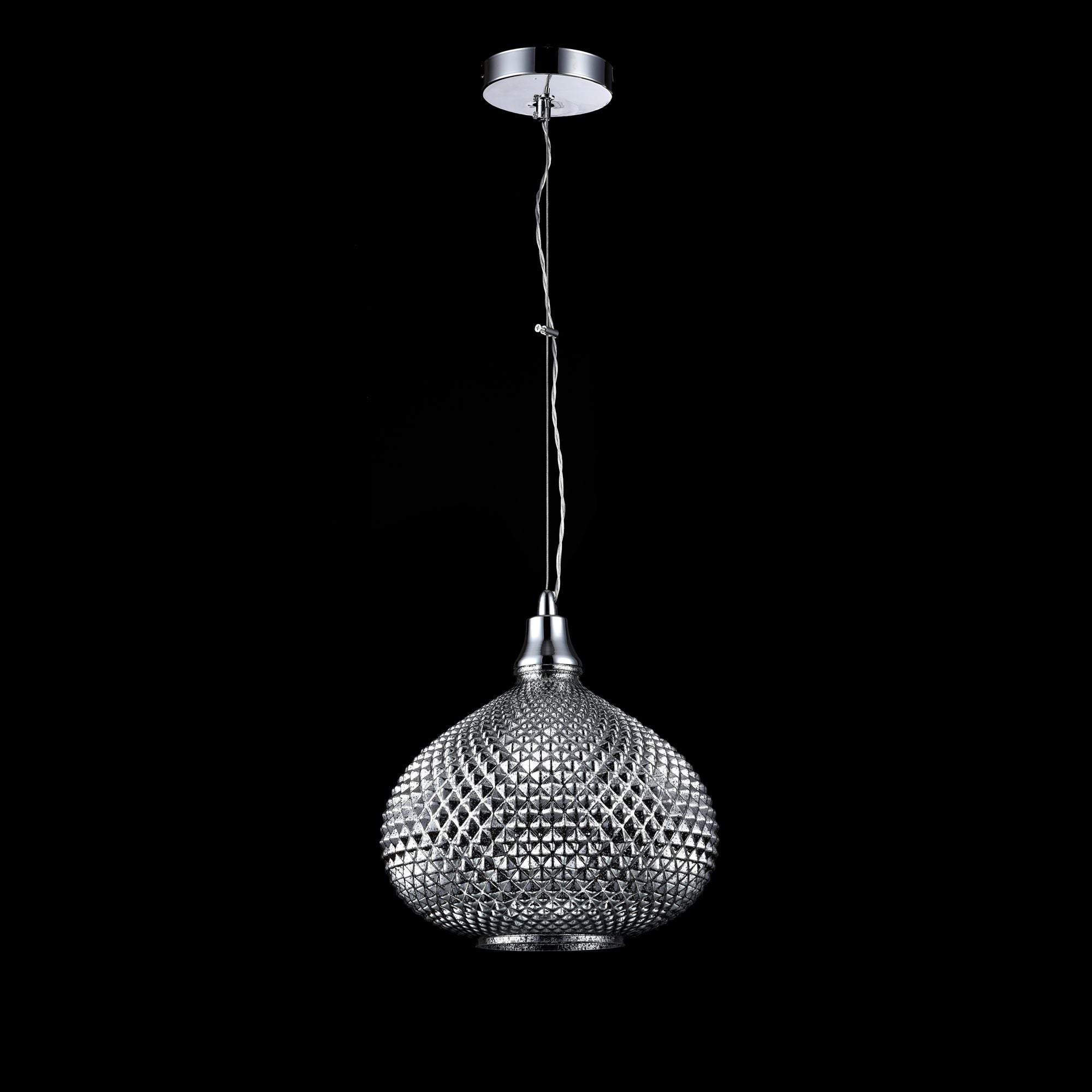 Lampada pendente Pendant in Metallo Moreno Cromo