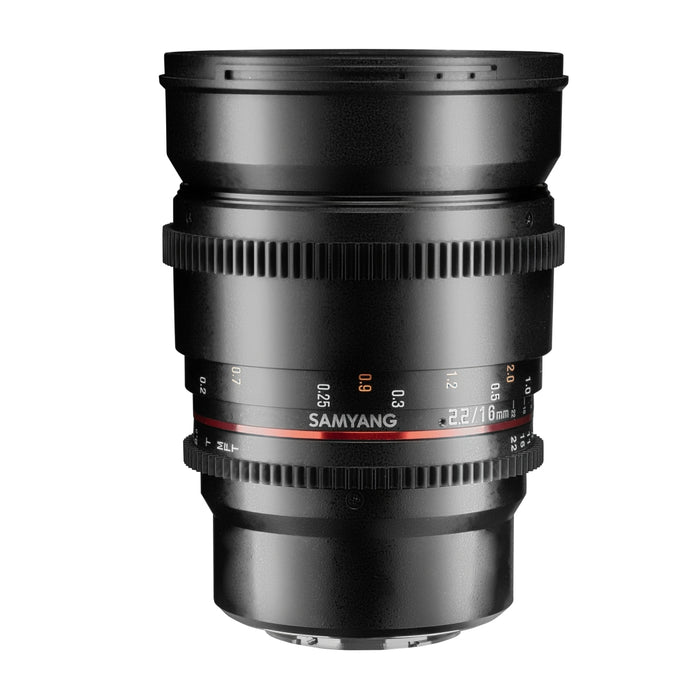MF 16mm F2.0 APS-C per Sony E - obiettivo grandangolare professionale, angolo di campo di 80°, alta qualità dell'immagine, messa a fuoco e apertura manuali, 13 lenti multistrato