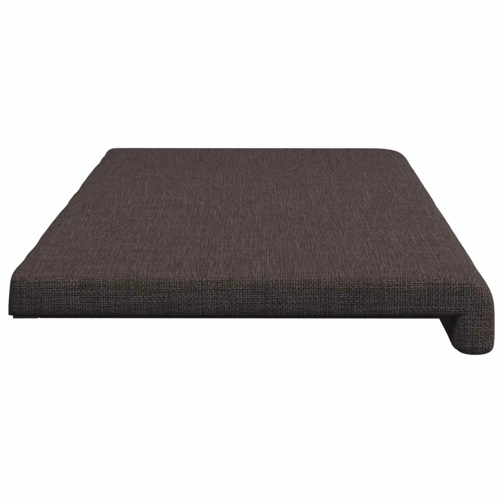 Cuscino per panchina Tessuto Marrone Scuro Profondità 35 cm 42043320