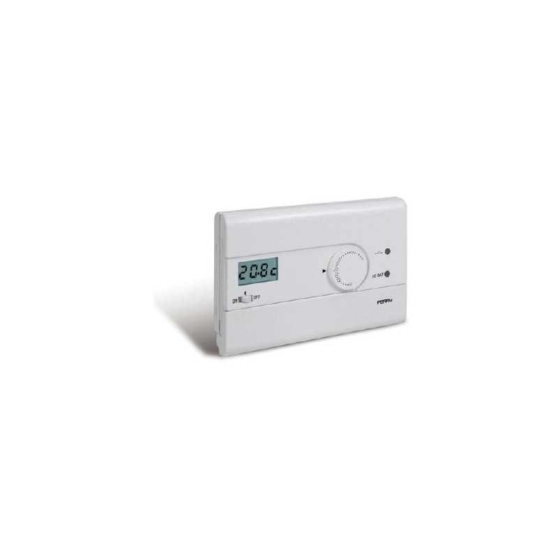 Termostato da Parete Perry Slim Bianco
