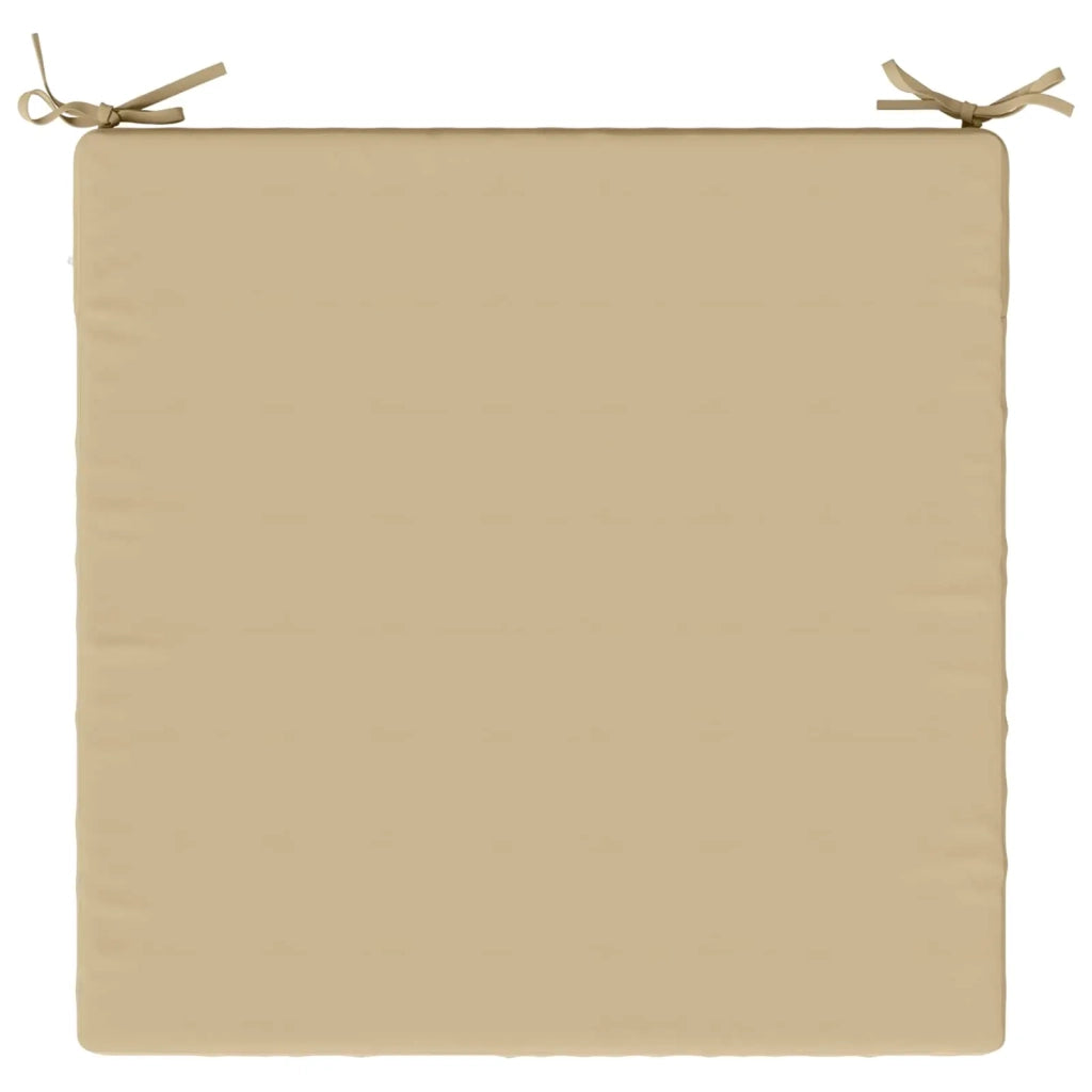 Cuscini per Sedia in 4 Pezzi SOEST 4 pz 100% Poliestere Beige 944728