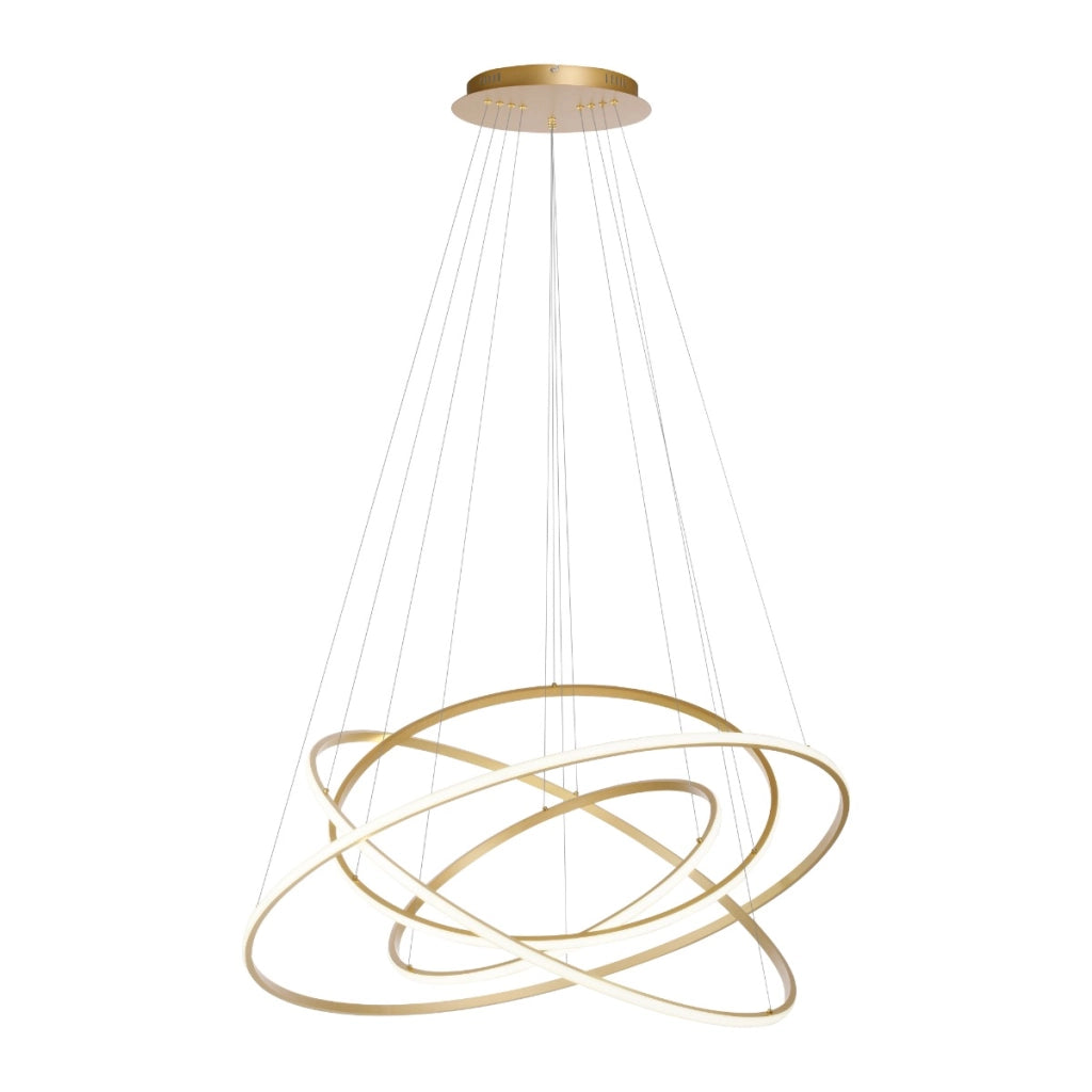 Lampada sospensione LED Tessara Paul Neuhaus oro 97W