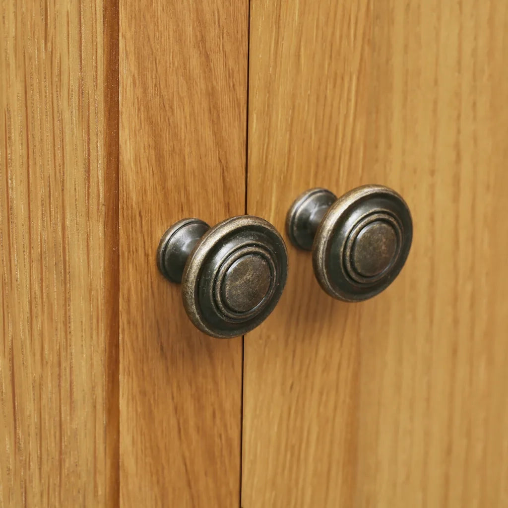 Scarpiera 76x37x105 cm in Legno Massello di Rovere 247460