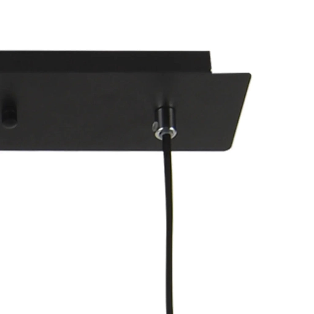 LÚZETE - LAMPADA DA SOFFITTO A 4 LUCI NERA GU10 ADARA