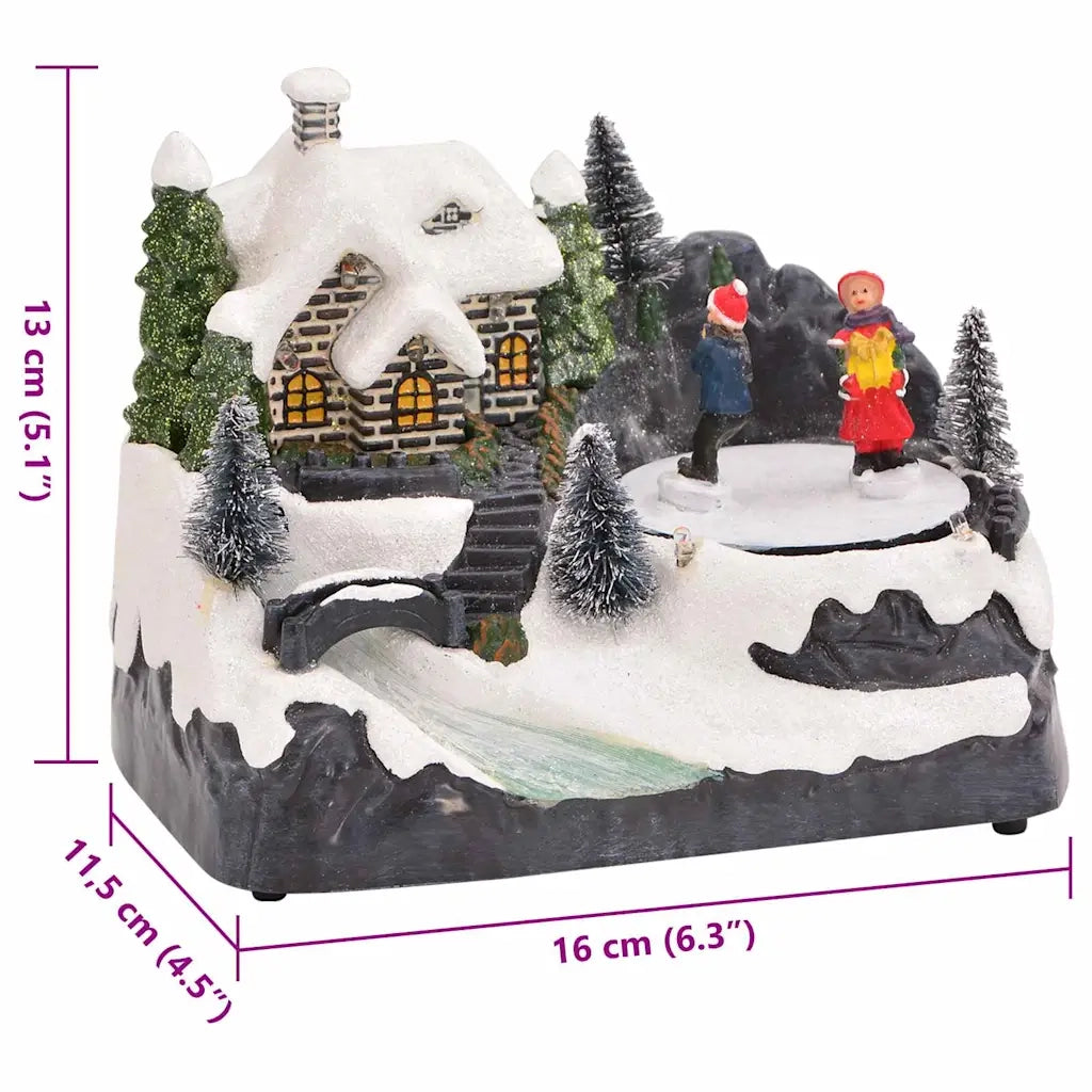 Tavolo di Natale Multicolore 16 x 11,5 x 13 cm Plastica CFW7928034