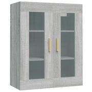 Armadietto Pensile a Parete Grigio Sonoma 69,5x34x90 cm CFW5623114