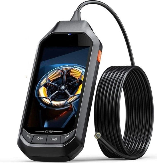 Endoscopio di auto - Camera di ispezione - 5,0 MP - HD - Con cavo - Camera - Con LED - Connessione Wi-Fi - Per auto - Endoscopio auto - Mini camera
