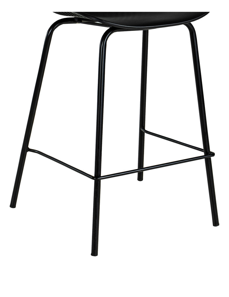 Sgabello cucina, sgabello alto nero bar mod. Venice - SG10VEPM