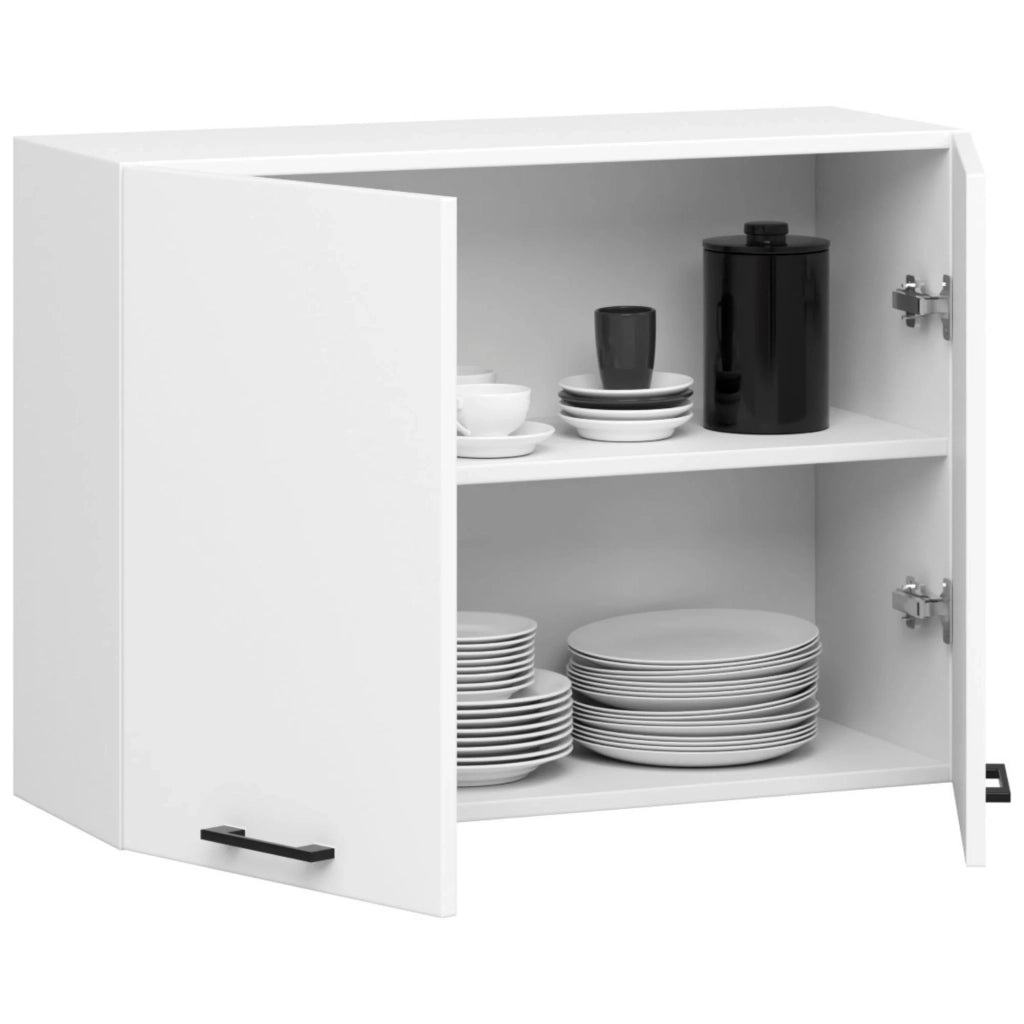 Mobile da cucina pensile sistema AKORD OLIWIA Bianco 80 cm 2 ante 80x30x58 cm