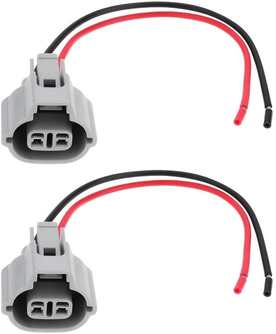 Connettore 2 Pin per Marcatoria di Sostituzione - 15 cm Cavo - Codice di Partita 7223-1324 - Materiale Plastica/Cavo in Rame - Compatibile con Chevrolet Camaro 2010-2022
