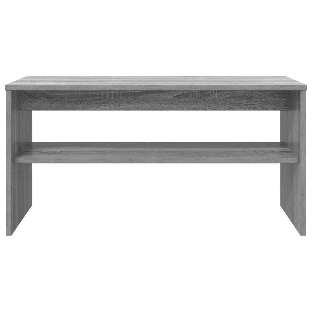 Mobile porta TV rettangolare moderno con elegante contenitore 80 x 35 x 40 cm in legno ingegnerizzato grigio Sonoma 02_0058350
