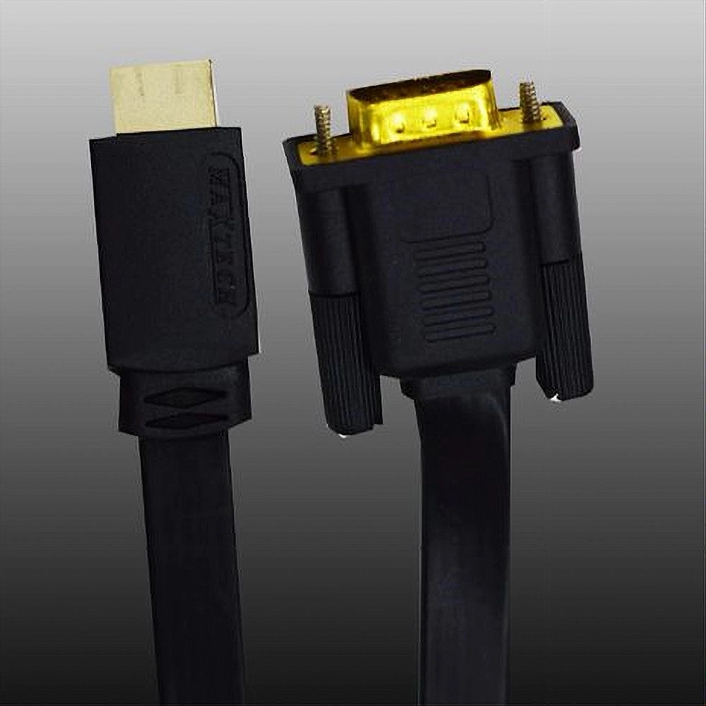 Trade Shop - Cavo Da Hdmi-vga 10mt Adattatore Monitor Pc Risoluzione 1080p Maxtech Hdmi-va10m -