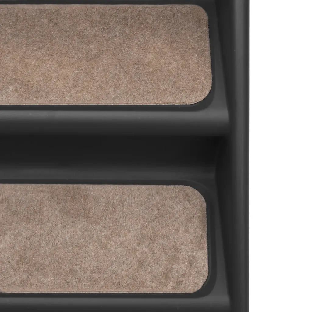 Scala Pieghevole per Cani Nera 62x40x49,5 cm CFW1138663