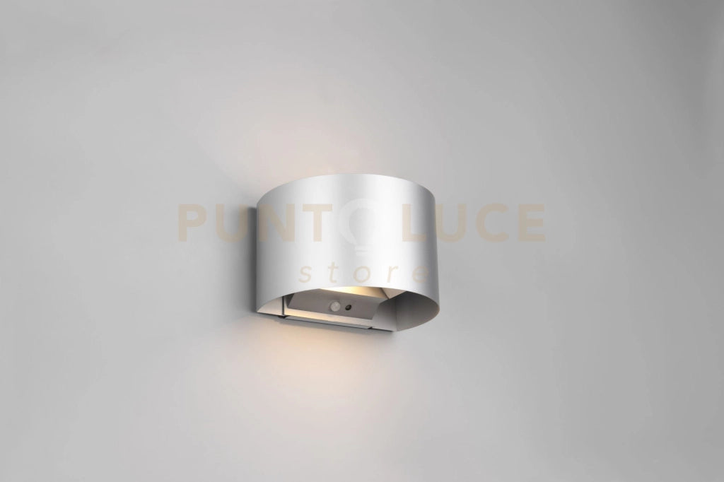 TALENT APPLIQUE LED 1W 100lm, 3000K DA ESTERNO TONDA ALLUMINIO RICARICABILE CON DIFFUSORE REGOLABILE E CON BASE MAGNETICA L. 16CM IP44