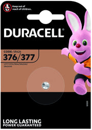 Duracell PILA SILVER OXIDE SPECIALISTICA BOTTONE 377 1 PZ. 10.00 pz