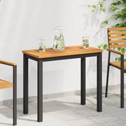 Tavolo 100x50x2,2 cm Rettangolare in Legno Massello