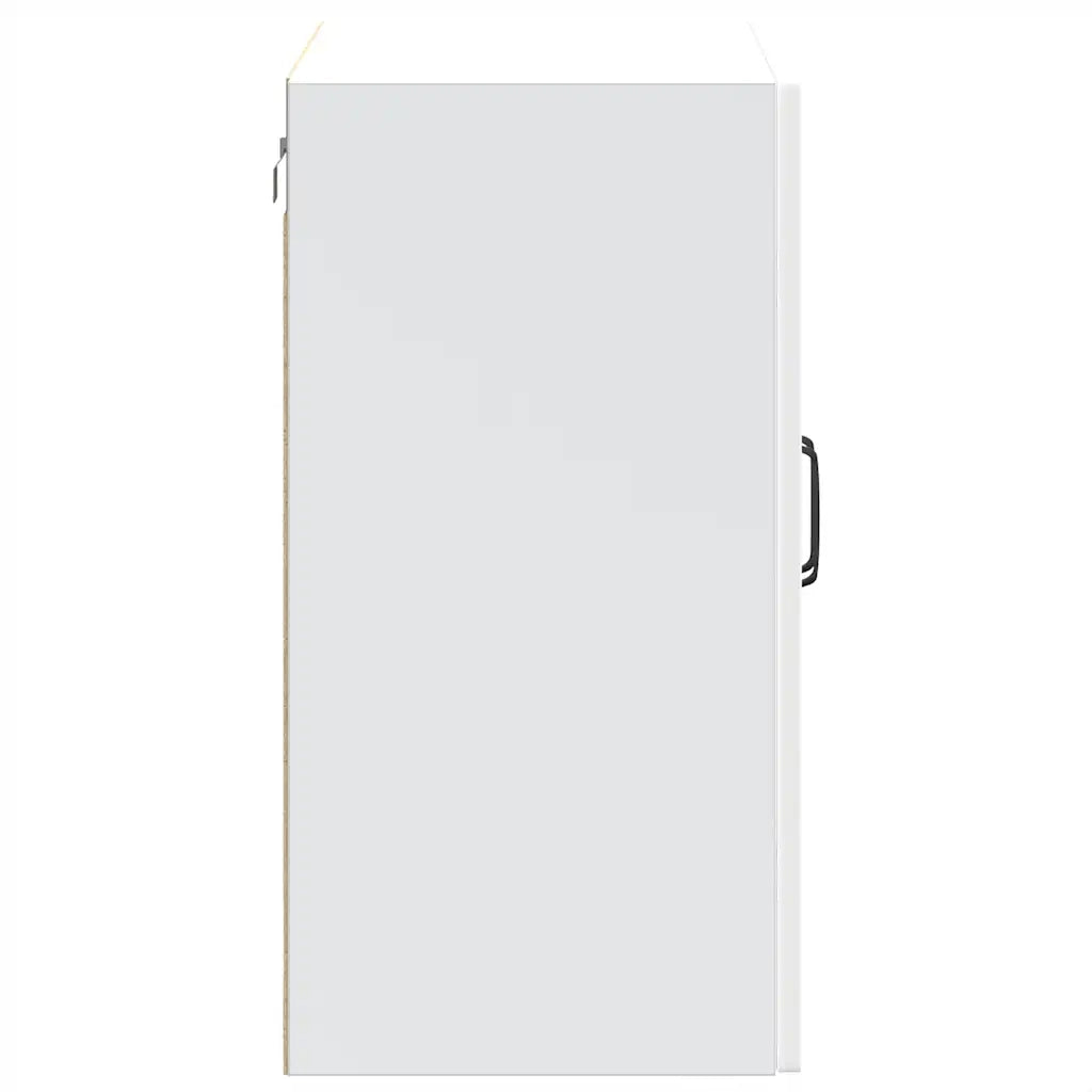 Pensile da Cucina con Porta in Vetro Kalmar Bianco Truciolato
