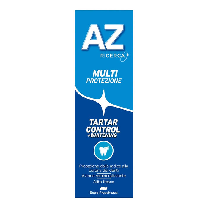 Multipack da 9 dentifrici az multi-protezione tartar control + whitening da 75 millilitri ciascuno