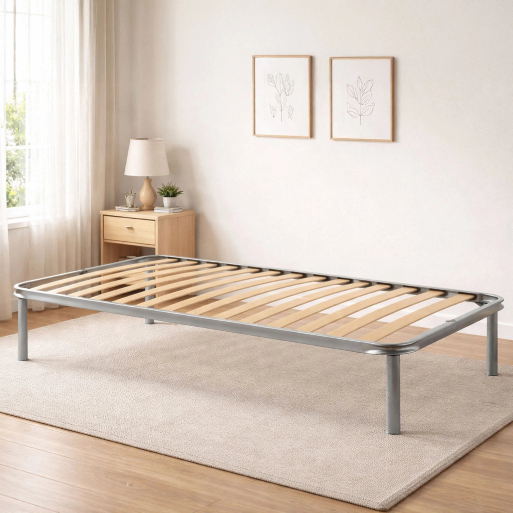 Rete letto singolo Amammata, Rete ortopedica in multistrato di betulla a 13 doghe, 100% Made in Italy, cm 80x200h 34