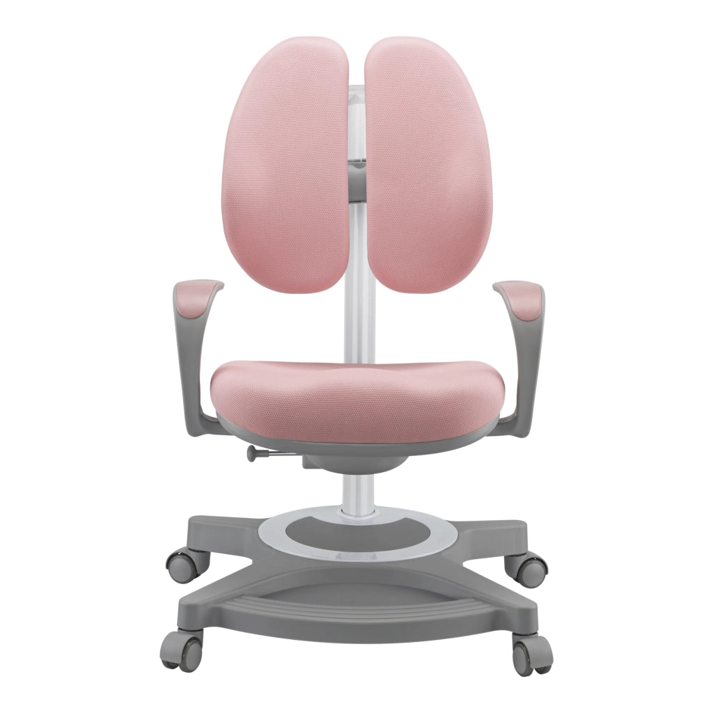 Sedia Girevole Partille per Bambini - Rosa [en.casa]