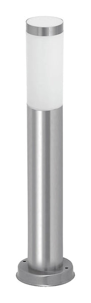 Paletto da giardino moderno E27 inox cromo IP44 Rabalux