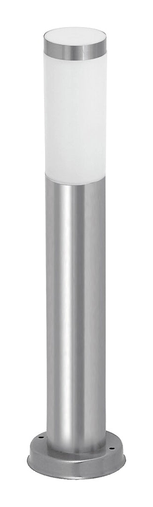 Paletto da giardino moderno E27 inox cromo IP44 Rabalux