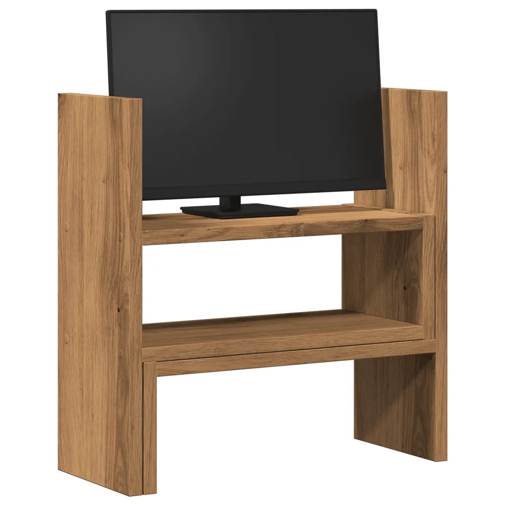 Organizer Scrivania Rovere Artigianale 40x17x41cm in Truciolato CFW7686743