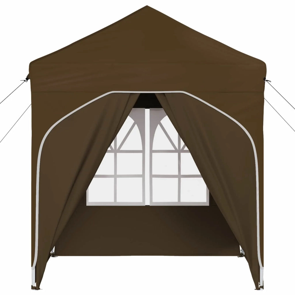Tenda per feste a pop-up-Gazebo 192 x 192 x 245 cm Tortora 192959