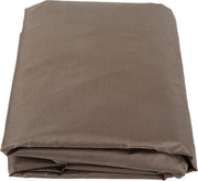 Cuscino schiocco impermeabile in poliestere per giardino - Copertura sostitutiva per tre posti schiocco - Protezione impermeabile - Marrone.