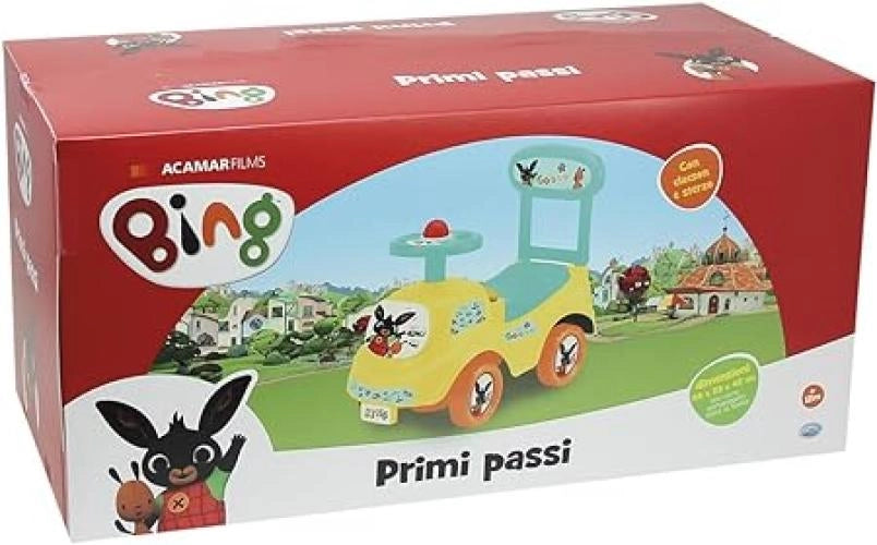 Bing-Primi passi con clacson, sterzo e vano portaoggetti