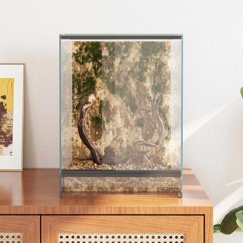 Terrario con archiviazione Trasparente 30 x 30 x 40 cm Vetro CFW7854473