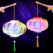 Lanterna portatile per bambini - Kit di creazione per bambini - Fai da te la lanterna - Adatto per feste di bambini - 1 pezzo - Colorato - Lampion