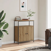 Credenza Rovere Artigianale 70x30x80 cm in Legno Multistrato 857473