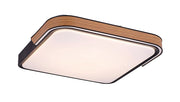 Plafoniera LED RGB Rabalux Arild 50cm 48W nera con telecomando