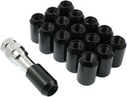 Blocco di sicurezza per ruote con 16 pezzi, moreschi M12X1.5mm a chiusura a chiave hexagonale, anticopia e anti furto.