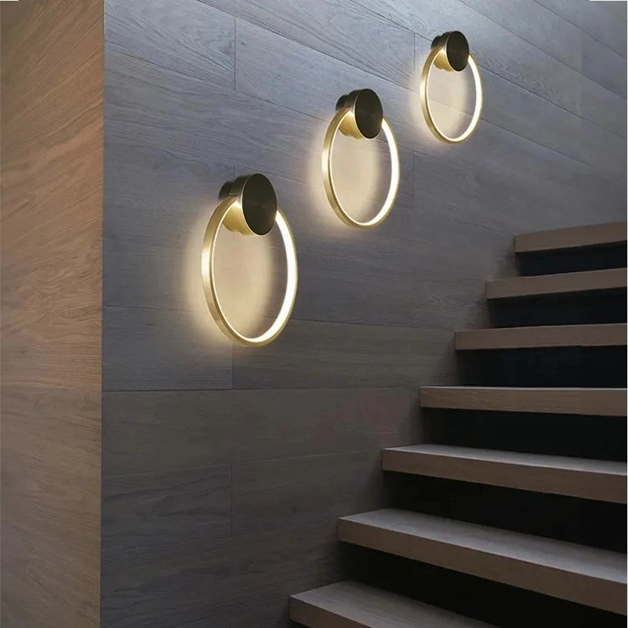 Lampada Da Parete Led App1385-cw Old Gold 30cm