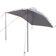 Tenda da campeggio | Tenda da campo per Auto Grigio e Arancione Impermeabile