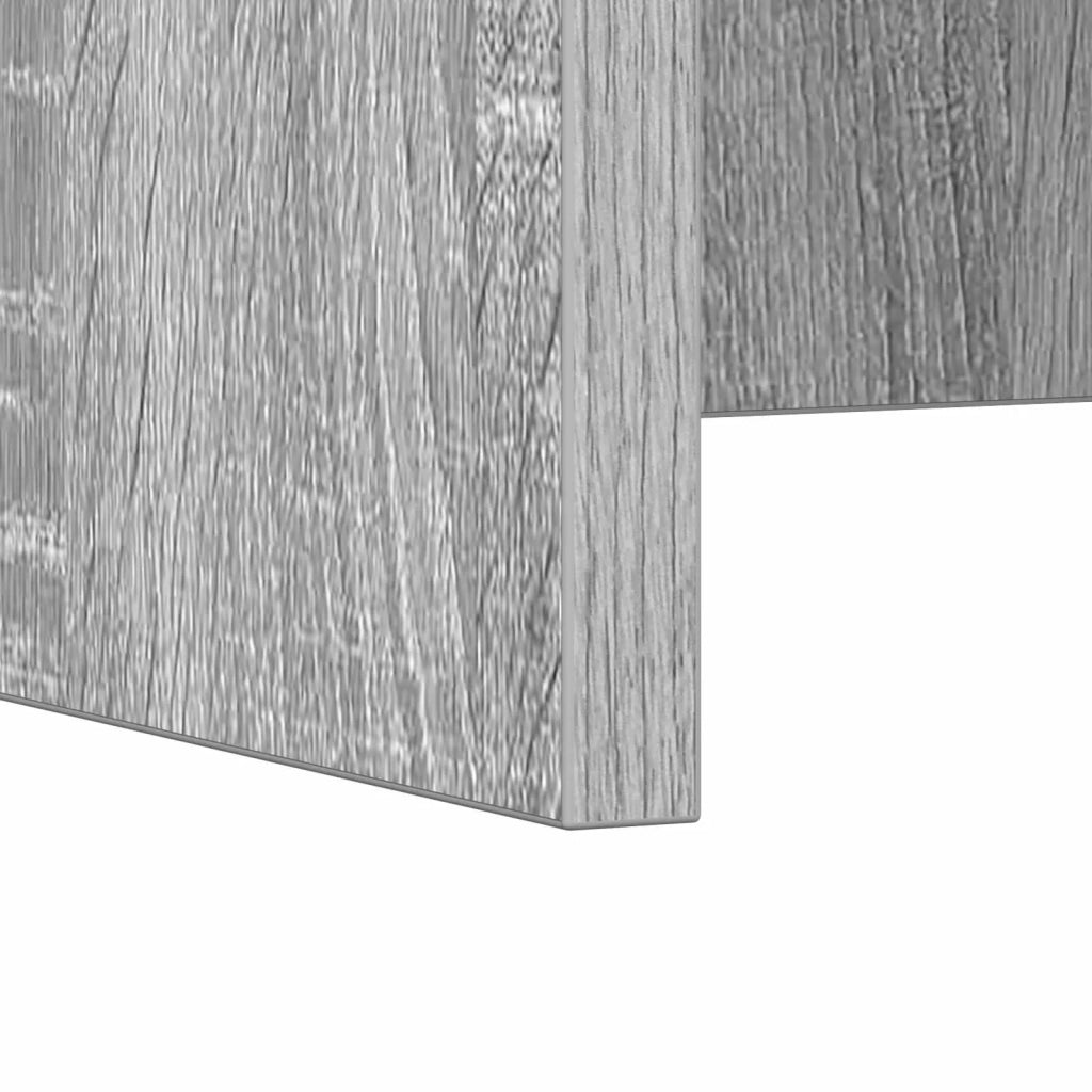 Scrivania a parete Grigio Sonoma 80 x 45 x 30 cm