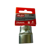CHIAVE A BUSSOLA ESAGONALE ATTACCO 1/2" 21MM CR-V 38MM