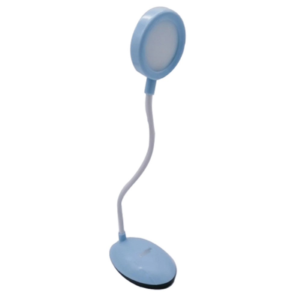 Trade Shop - Lampada Tavolo Flessibile Ricaricabile Pulsante Touch 5w 3 Intensità Luce Tx-9085 -