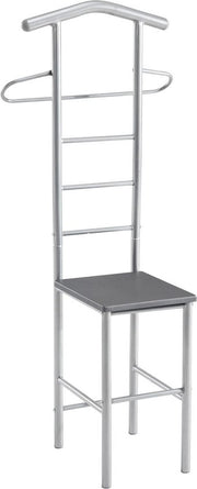 Cassettone per Abiti Uomo - Armadio con Appeso per Pantaloni in Grigio Antracite, 121 cm