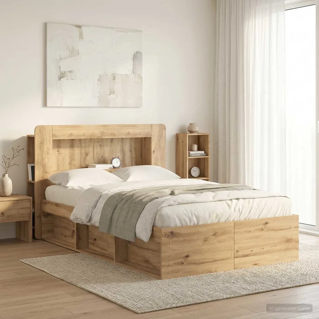 Testata del letto Rovere Artigianale Legno ingegnerizzato 8001263