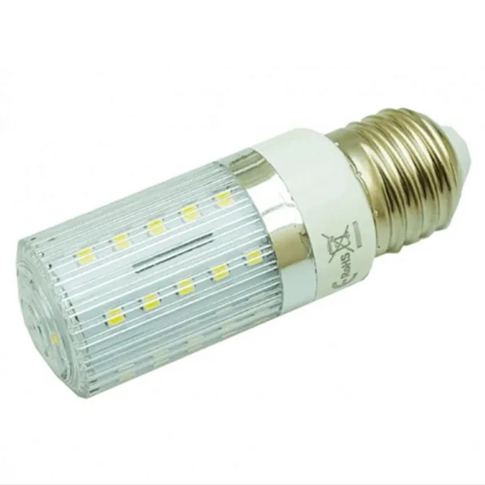 Trade Shop - Lampadina Led E27 6 Watt Tubo Mais Luce Calda Naturale Fredda Illuminazione Led - -bianco Caldo      -