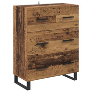 Credenza | Madia | Buffet da pranzo | Armadio da pranzo con cassetto Legno vecchio 69,5 x 34 x 90 cm