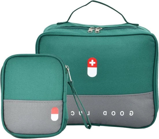 Kit di pronto soccorso in borsa portatile - 2 pezzi, impermeabile