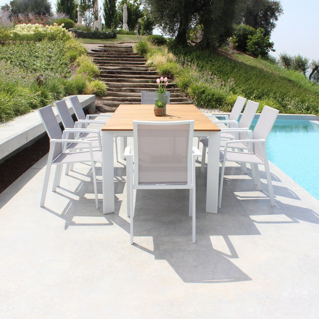 Tavolo da giardino allungabile 210/275x100 - FAELAN